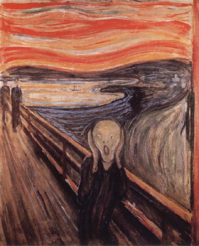 Edvard Munch The Scream oil painting picture